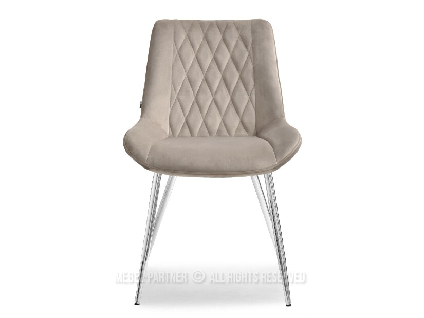 Židle Aron (béžová + měděná)