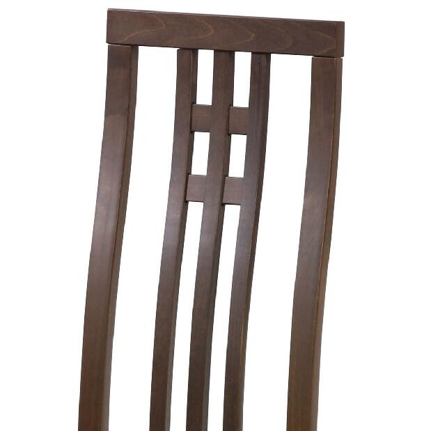 Jídelní židle Bebidas (ořech + béžová)