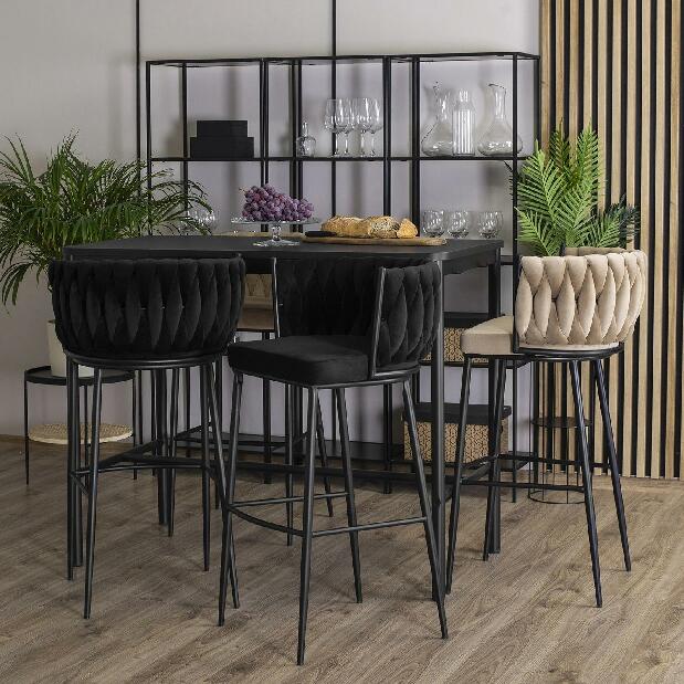 Barová židle Frenar 1 (černá)