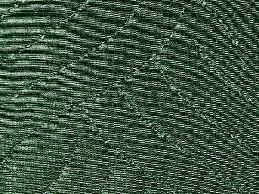 Sada přehozu na postel a 2 polštářů 220 x 240 cm Bent (zelená)