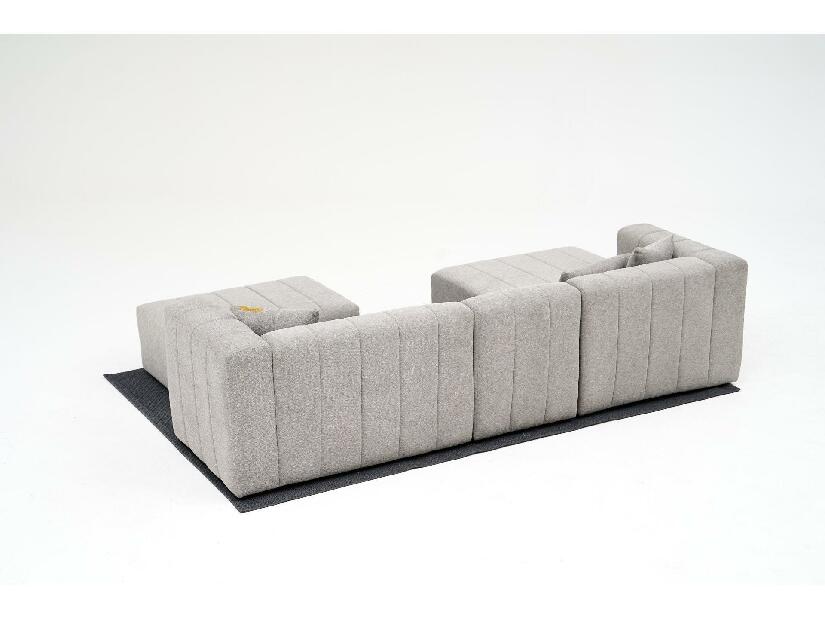 Rohová sedačka Beyzometta (L) (světle šedá)