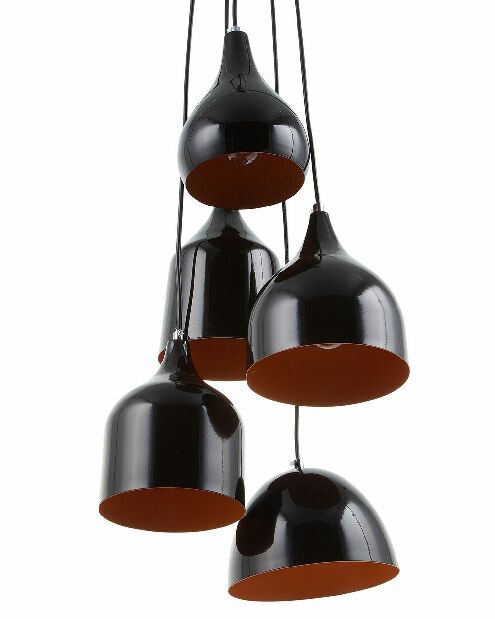 Závěsná lampa Sendai (černá)