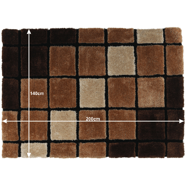 Koberec (140 x 200 cm) Leonard typ 3