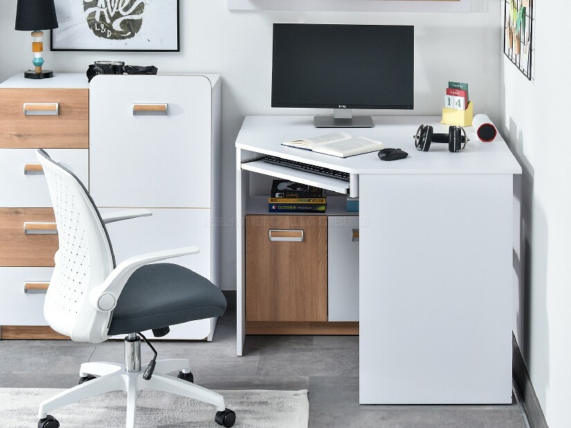 Nábytek do studentského pokoje Clerigo 05 (bílá)