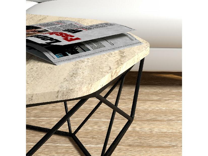 Konferenční stolek Dia (travertin)