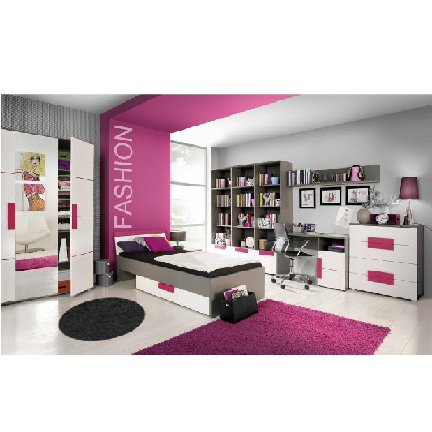 Jednolůžková postel 90 cm Libro Typ 09 LBLL09