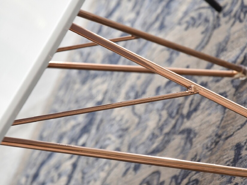 Konferenční stolek Petal Zest Xl (bílá + černá)