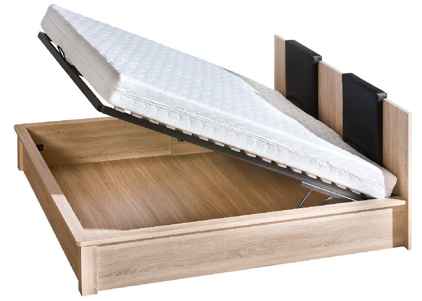 Manželská postel 160 cm Claverdon C24 (s roštem a úl. prostorem)