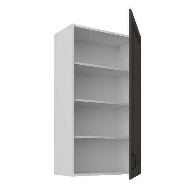 Horní kuchyňská skříňka Sheila 60 G 108 1F (korpus: bílá + fronta: grafit)