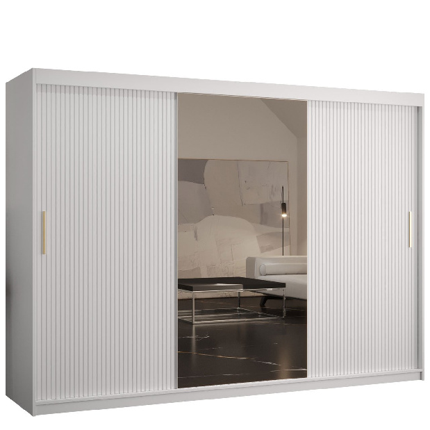 Šatní skříň Torro 2250 (černá)