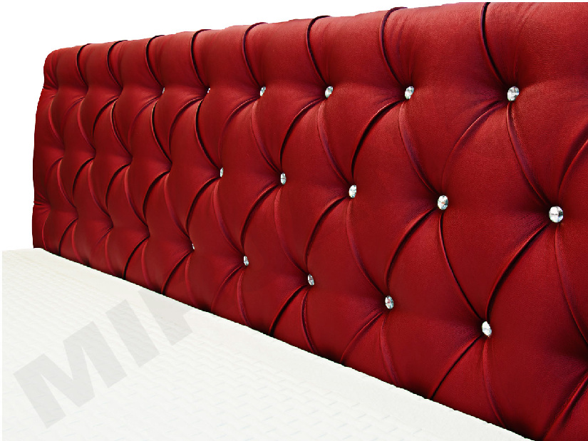 Kontinentální postel Enoa (černá) *bazar