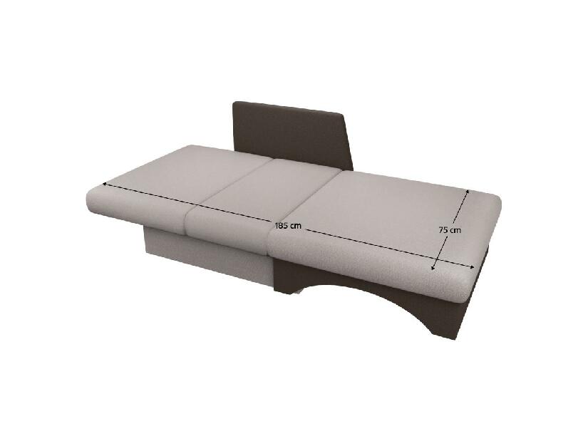 Křeslo Kubosik new (béžovošedá Taupe + hnědá) (L)