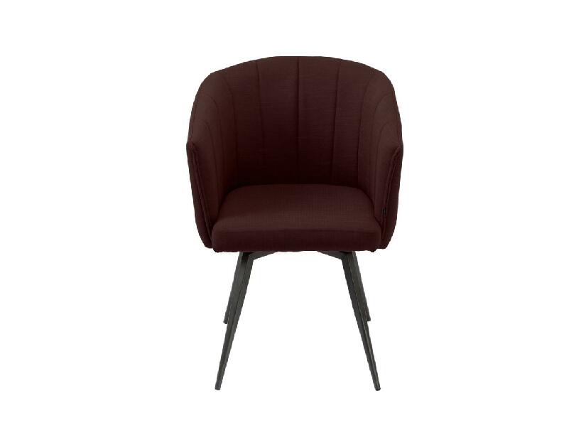 Jídelní židle Spack (bordó + šedá)