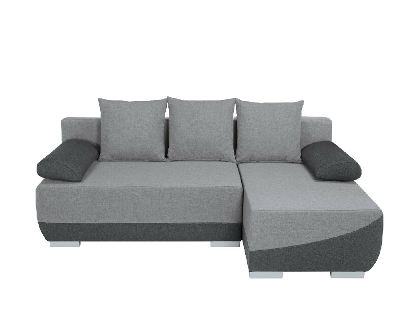 Rohová sedací souprava BRW Taco LUX 3DL.REC (šedá + černá) (P)