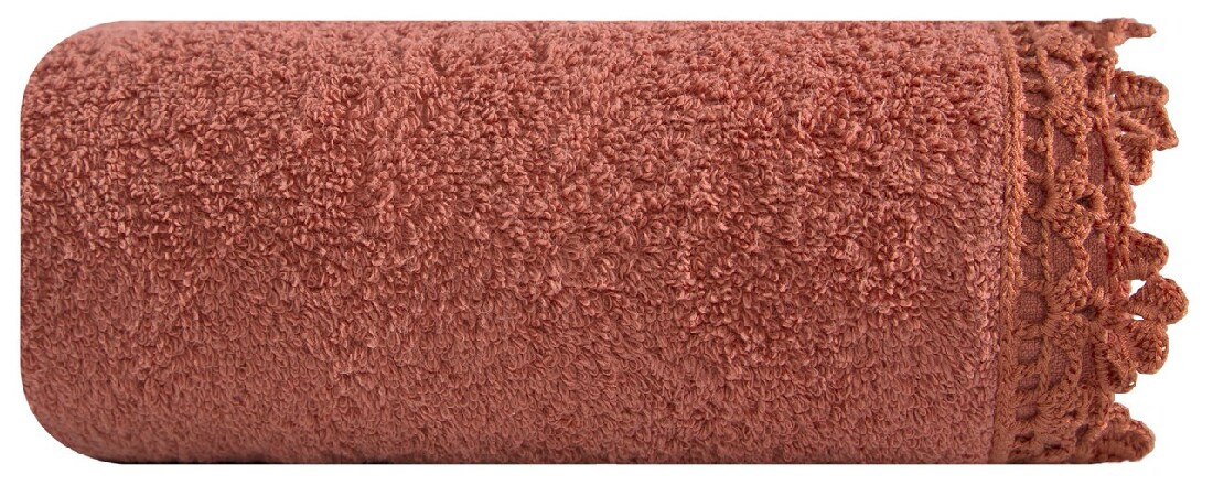 Ručník 140x70 cm Angela 03 (tmavě oranžová) (3 ks)