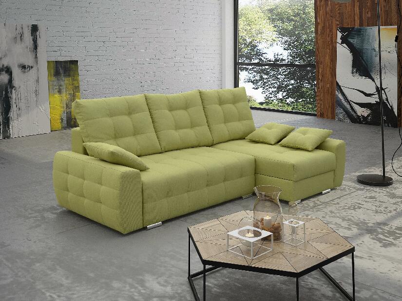 Rohová sedací souprava Merimas (zelená) (P)