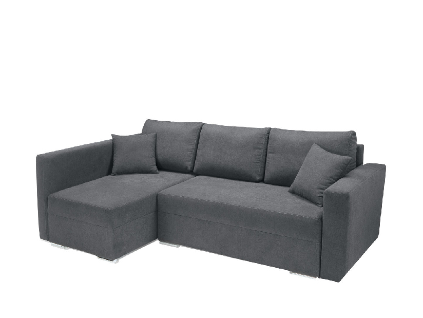 Rohová sedací souprava BRW Kris Lux 3DL URC (tmavošedá) (L)