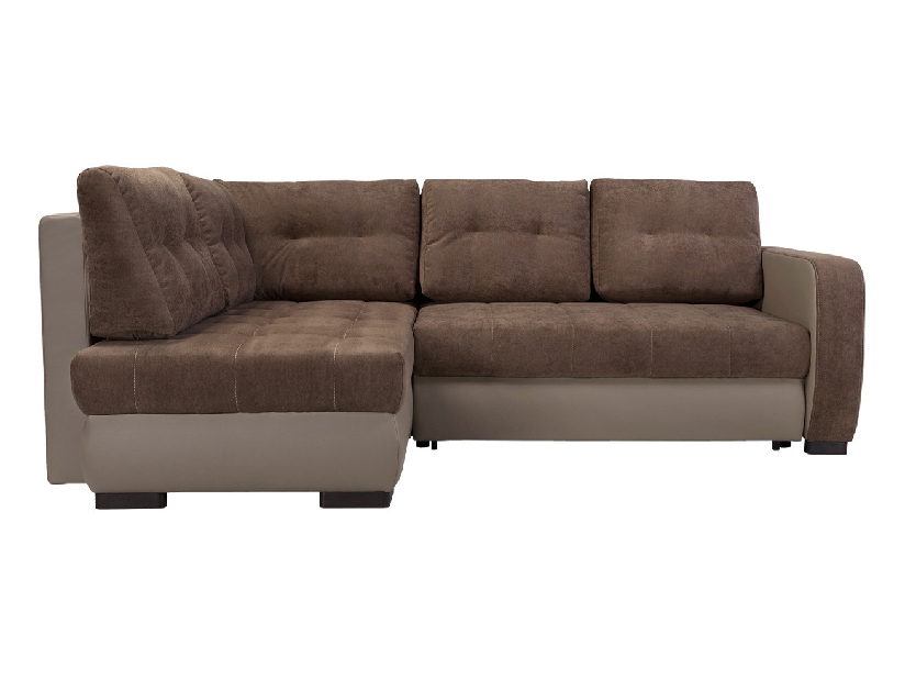 Rohová sedací souprava BRW Brad Lux 3DL.RECMU hnědá (L)