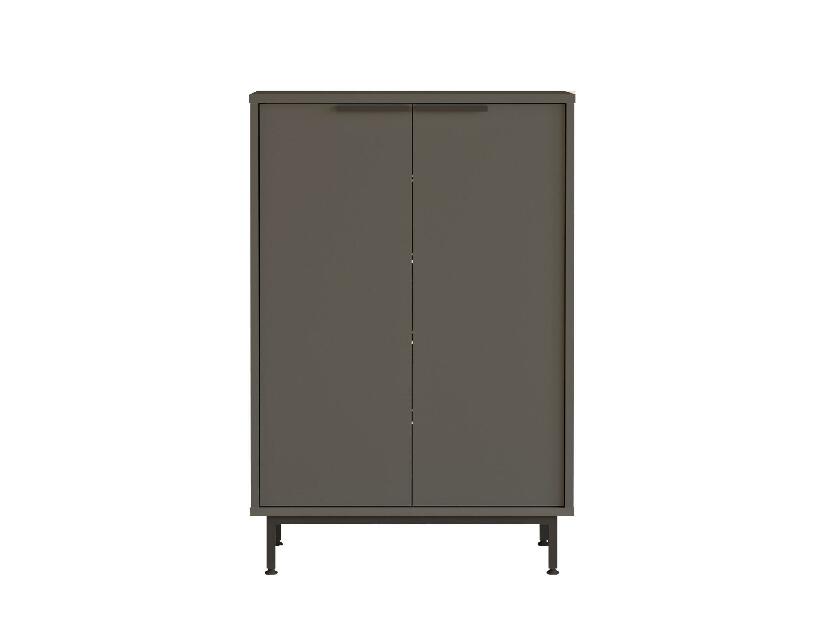  Skříňka na boty Abbygail 1 (antracit)