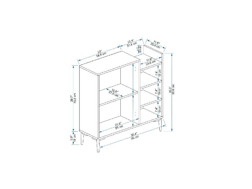 Koupelnová skříňka Lenkas (bílá)