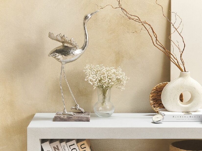 Dekorativní figurka Cane (stříbrná)