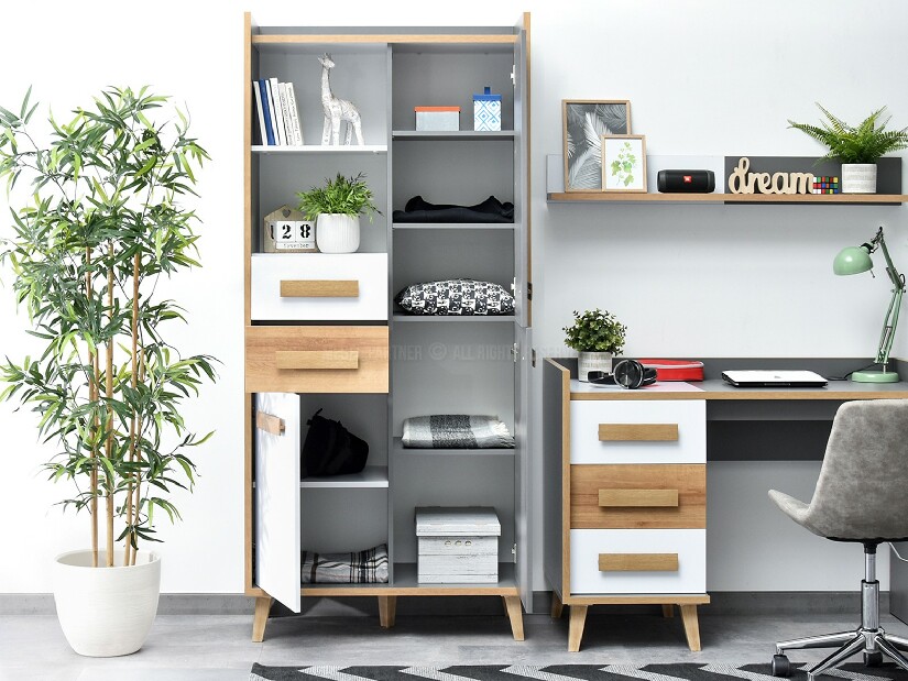 Regál Sobrepuso S03 (bílá)