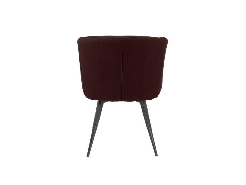 Jídelní židle Spack (bordó + šedá)