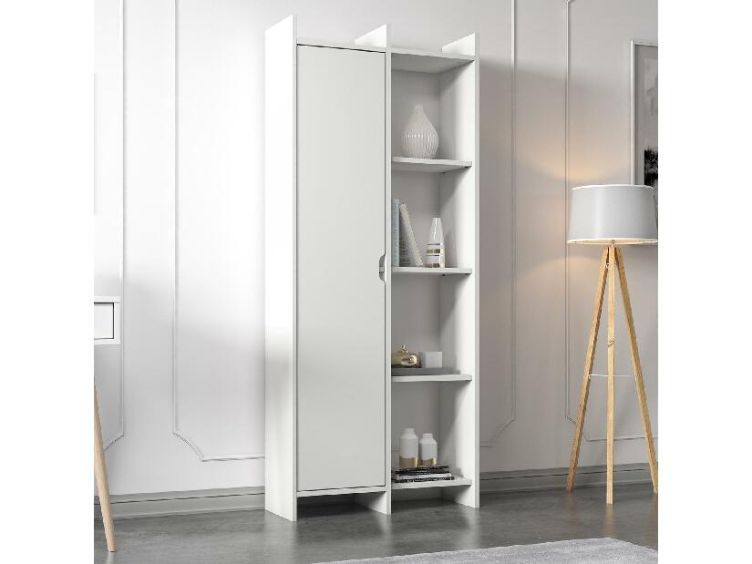 Policová skříň Ofende (bílá)