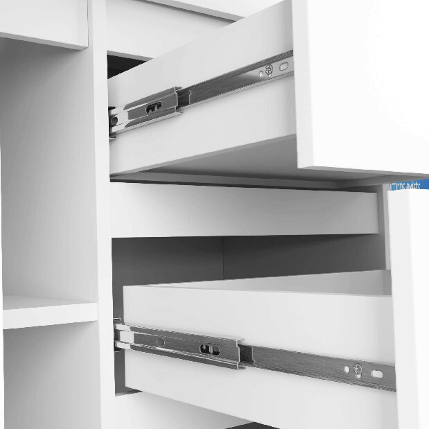 Komoda Kraft 2D 6SZ (bílá)