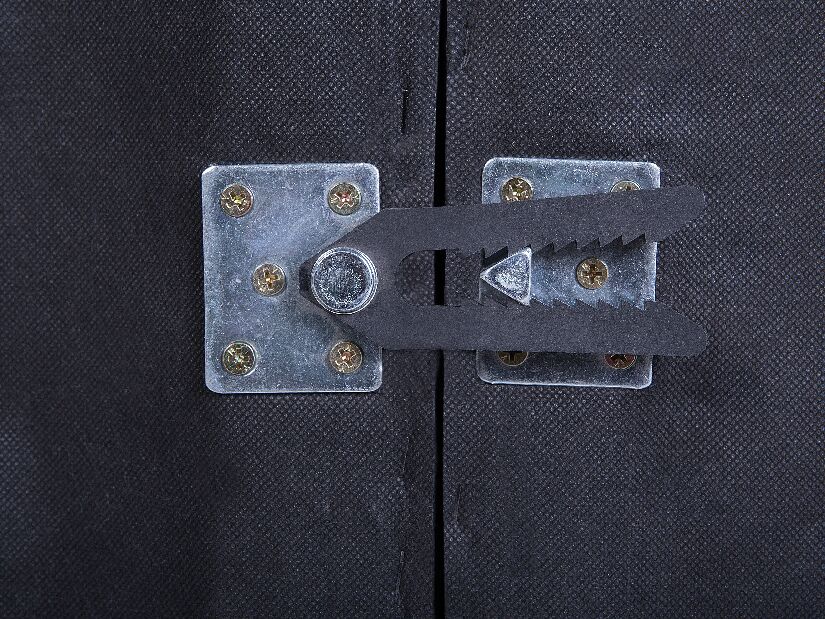 Modulární pohovka FELLE (polyester) (světle šedá) (pro 3 lidi) (s taburetem)