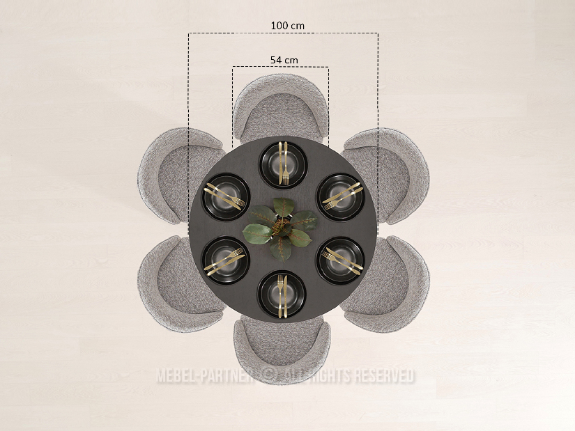 Jídelní stůl Trasladar (dub)