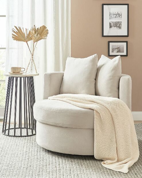 Křeslo Dolby (béžová)