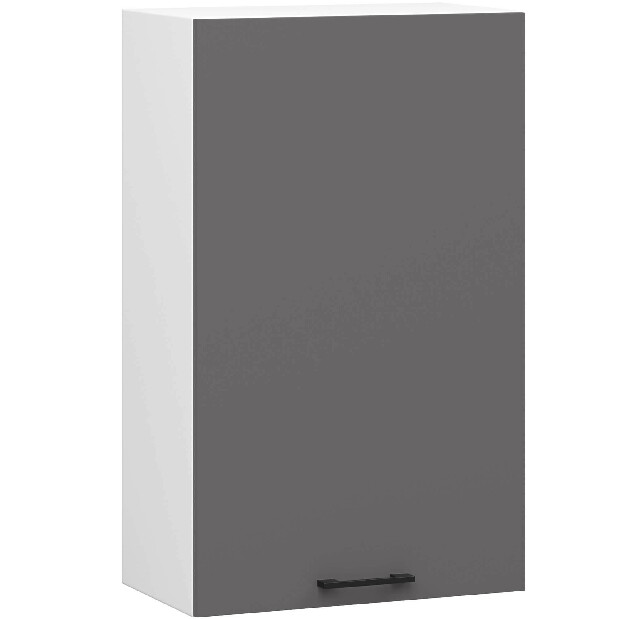 Horní kuchyňská skříňka Organo W 50 (bílá + grafit)