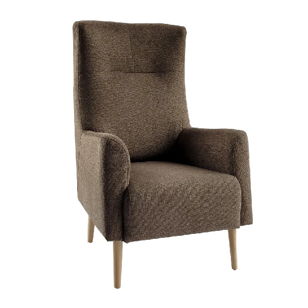 Křeslo ušák Sammie (hnědá)