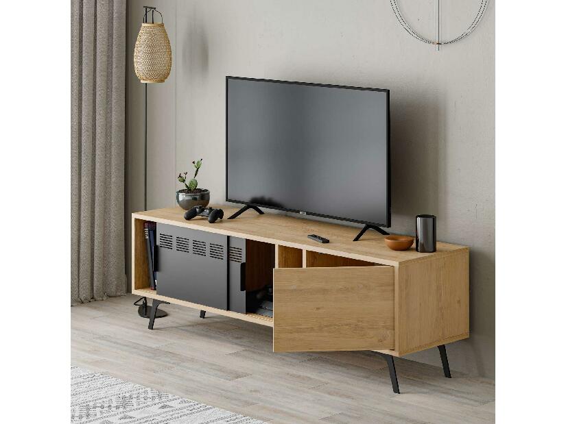 TV stolek/skříňka Lalia (dub safírový)