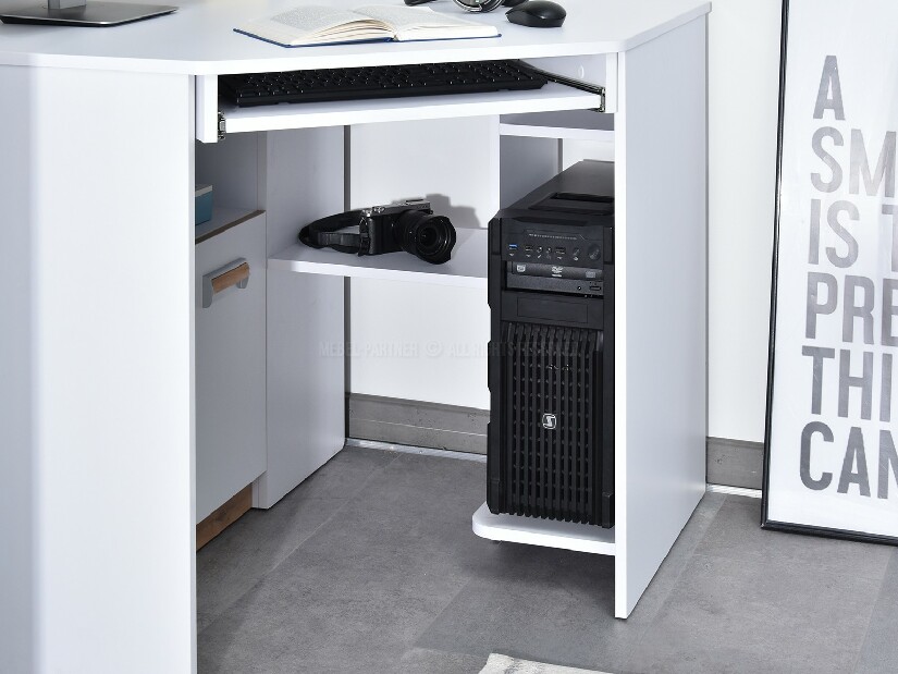 PC stolek Congresual C11 (bílá)