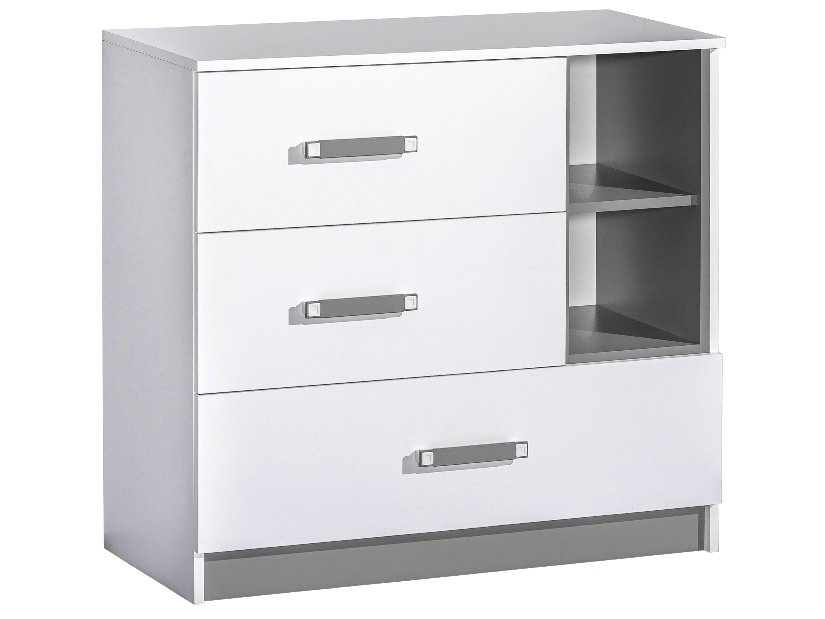 Komoda Trafia T08 (šedá)