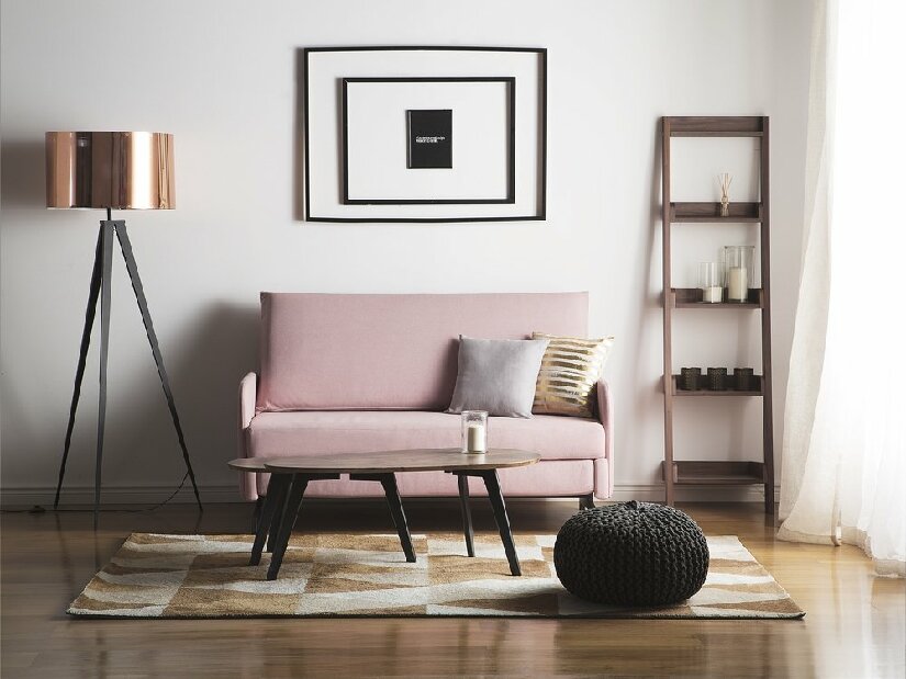 Koberec 140 cm Xan (zlatohnědá)