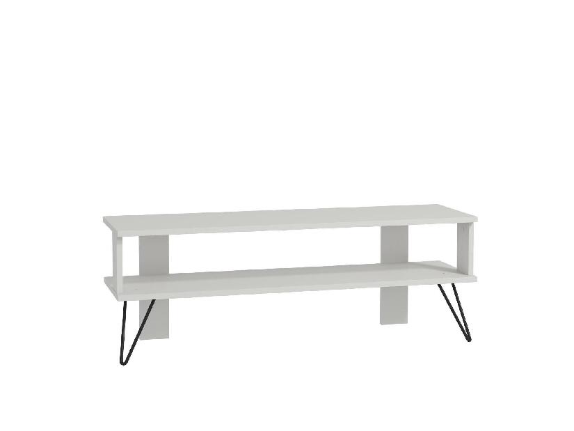 TV stolek/skříňka Dual (bílá)