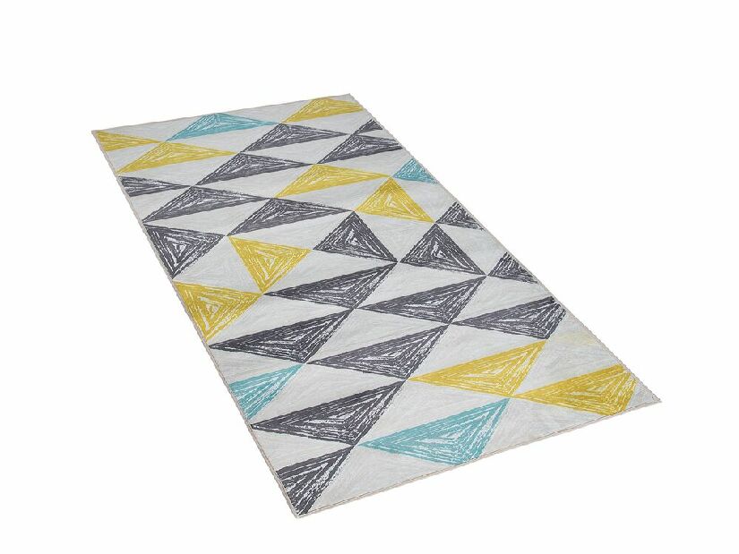 Koberec 150 cm Kales (světle šedá)