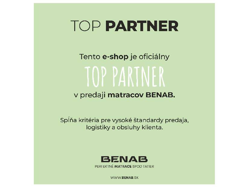 Pěnová matrace Benab Tellus 200x140 cm (T3)