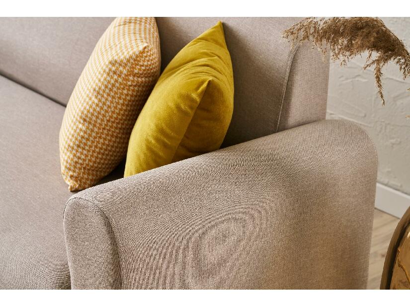 Sedací souprava 3+1 Noyalepo L (krémová + ořech)