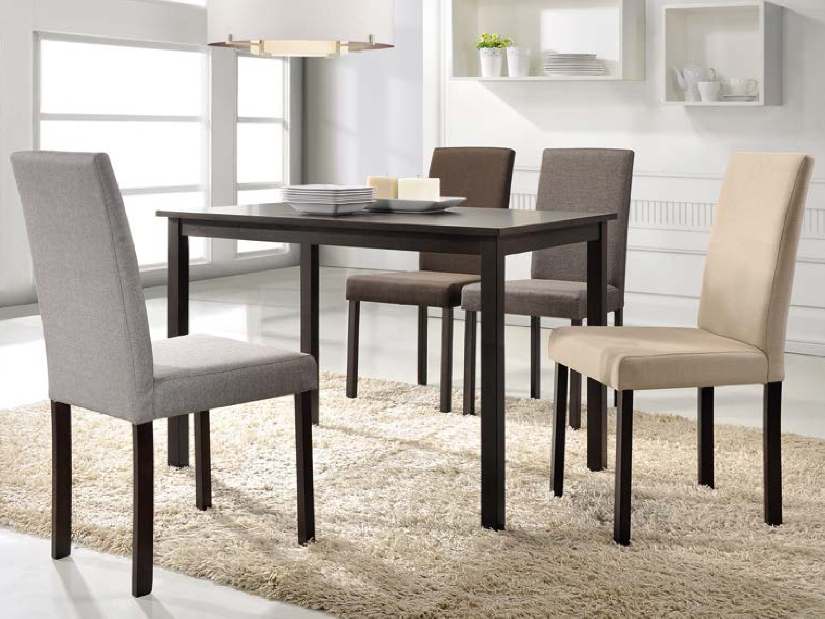 Jídelní stůl Fiord (wenge) (pro 4 osoby)