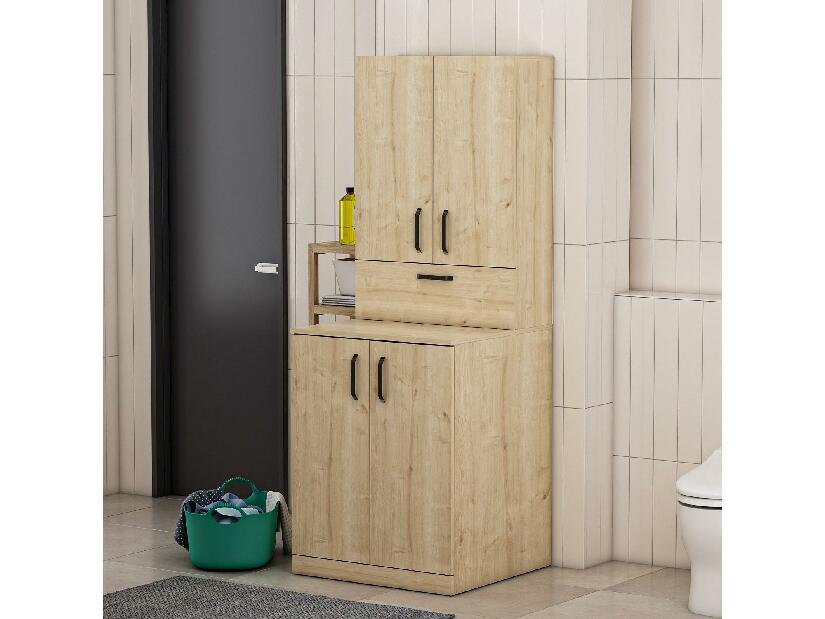 Skříňka na pračku Motuma (dub)