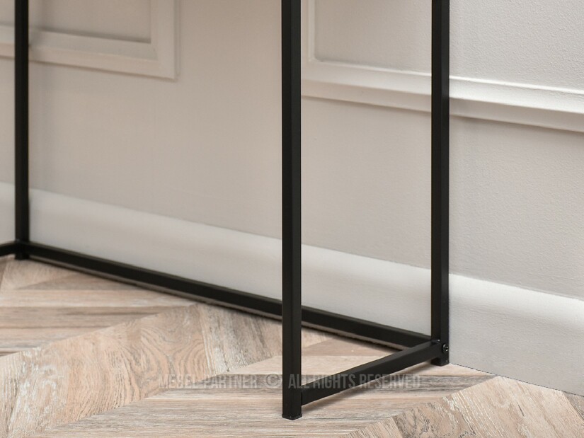 Konzolový stolek Norma M (dub + černá)