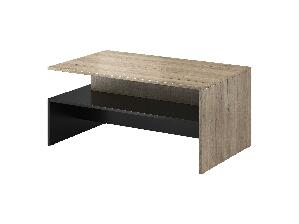 Konferenční stolek Barly Typ 99 (černá + dub san remo)