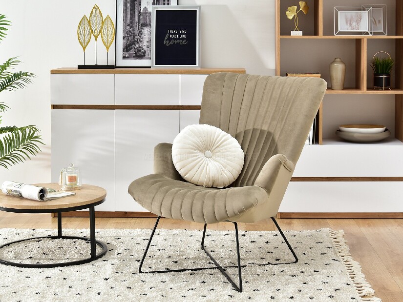 Relaxační křeslo Nuttshell (černá)