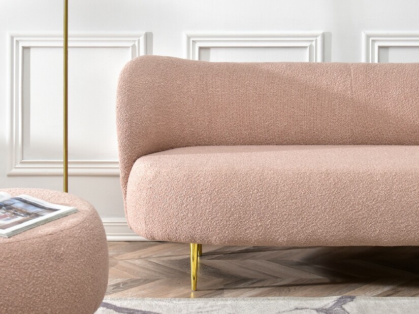 Pohovka trojsedačka Cadmio 3 (zlatá)