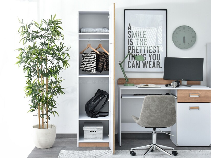 Nábytek do studentského pokoje Clerigo 07 (bílá)