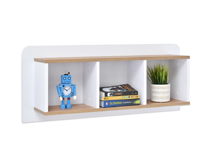 Závěsná police Congresual C09 (bílá)